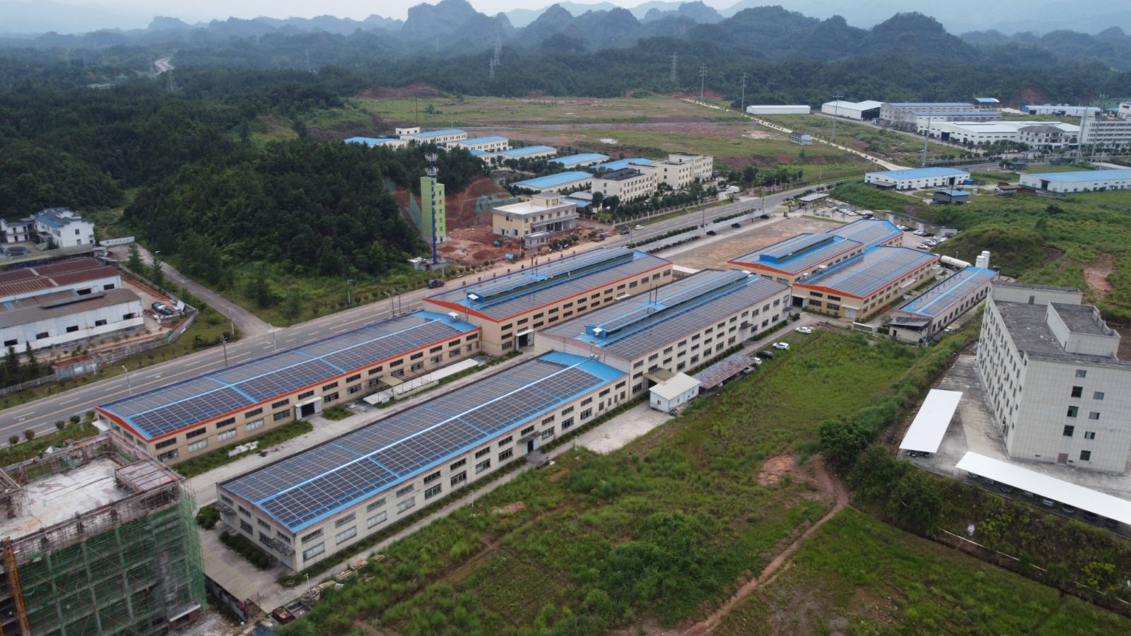 金融+EPC受企业青睐 豪门国际官网承建江西尚朋科技光伏屋顶项目完工并网